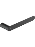 Полотенцедержатель Aquatek AQ4419MB настенный, латунь, цвет: черный матовый