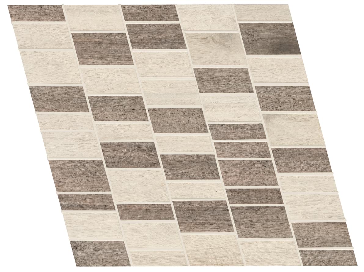 мозаика Wood Talk Mosaico Dyago White Grey 29.8x29.8
