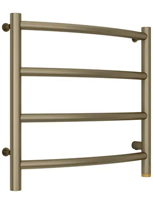 СУНЕРЖА Полотенцесушитель 500х500 золотой шелк, правый, 32-0831-5050