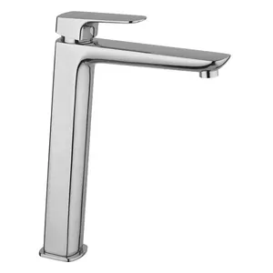 Смеситель для раковины Paini однозахватный, высокий излив, хром 09CR205LL