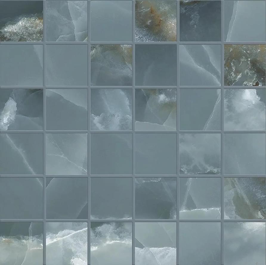мозаика Tele Di Marmo Onyx Mosaico 5x5 Green Lappato 30x30
