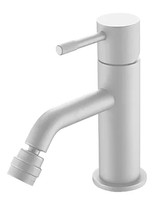 Смеситель Boheme 466-MW для биде, на 1 отверстие, однозахватный, белый матовый