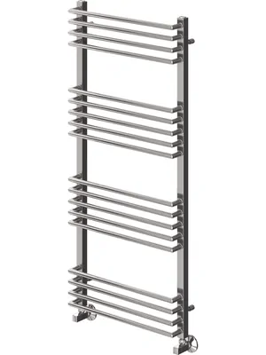 Полотенцесушитель TERMINUS П18 (ШВ:500х1200) водяной, нижнее подключение, нерж. сталь