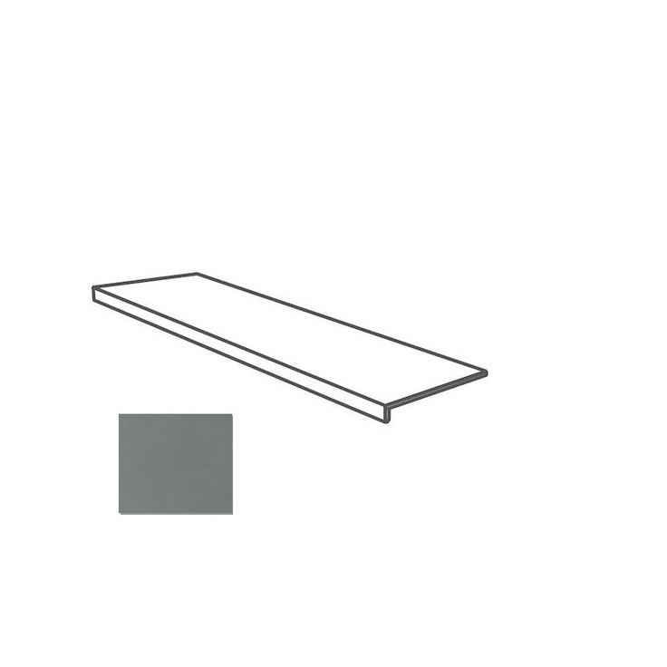 Impronta italgraniti Nuances NU03G5R Gradone con Toro Antracite 30x120 матовая