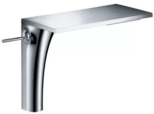 Смеситель Axor 18020 для умывальника однозахватный, высота 231 мм, струя-водопад, хром