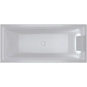 Ванна акриловая RIHO 170x75 R LED справа, прямоугольная
