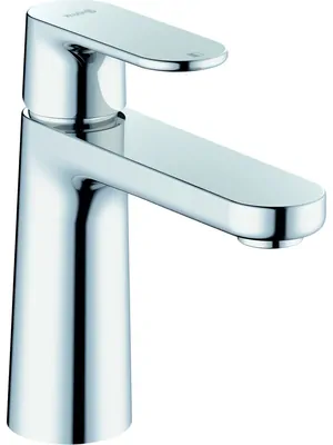 Смеситель KLUDI 105 мм,для умывальника,однозахватный,с д./кл.,фикс. излив,хром 242880575