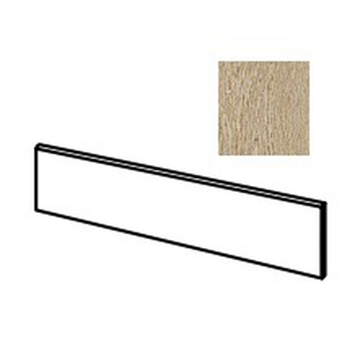 Ragno Marazzi Ossimori R9WK Avorio Battiscopa 6x60 матовая