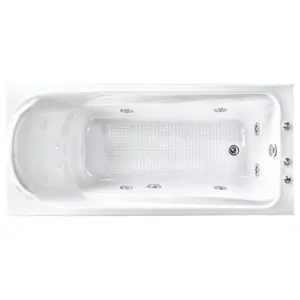 Ванна прямоугольная BACH 150х72 Система 1, гидромассаж, каркас
