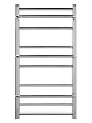 GROTA Полотенцесушитель водяной 480x900 полиров. нерж. сталь, диагон/нижнее покл. D-1/2"