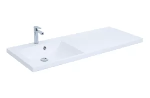 Раковина-столешница Aquanet 120 1200х480 для установки над стир. машиной,левая 239565