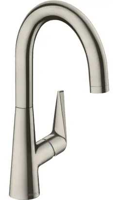Смеситель Hansgrohe для кухни 220 поворотный излив 1jet сталь 72814800