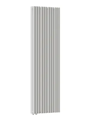 Радиатор стальной Empatiko V LR2 двухтруб 472х2036х122 12 сек НЗ.подкл, 4910Вт, Cozy Grey