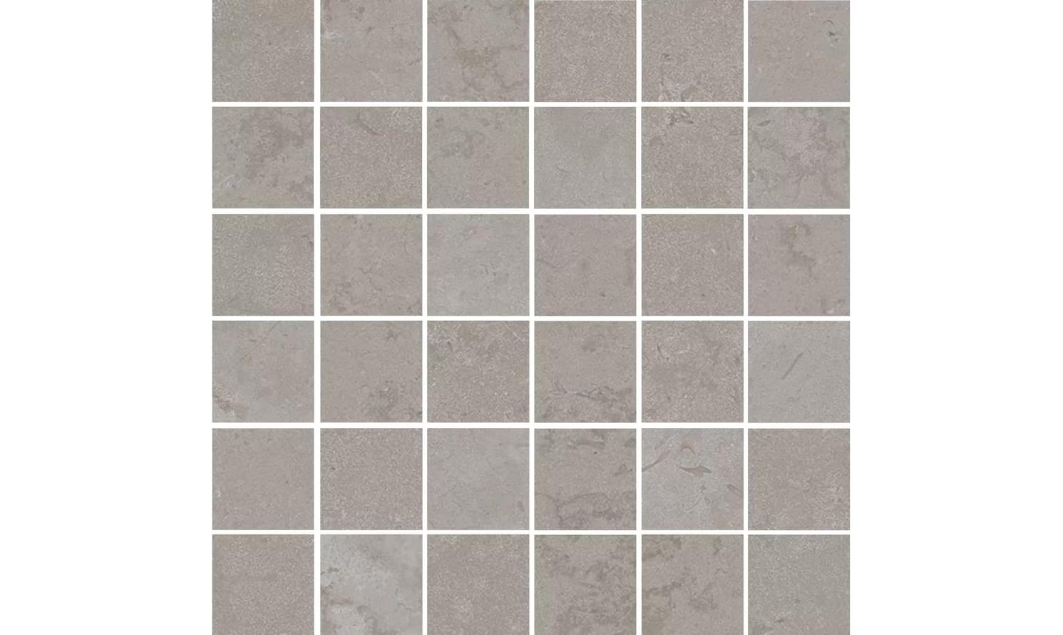 мозаика Про Лаймстоун Декор Серый Матовый Мозаичный 30x30