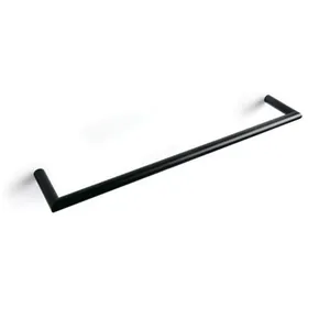 Полотенцедержатель Bertocci Trecento настенный, двойно, 300 мм, черный матовый 125 4836 0800