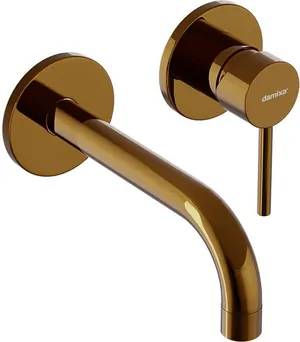 Смеситель Damixa для раковины, однозахватный, золотой 360260600