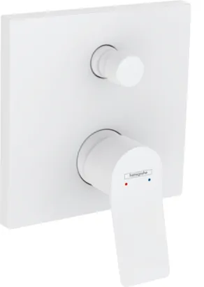 Смеситель Hansgrohe 75415700 для ванны, однорычажный, скрытого монтажа, матовый белый