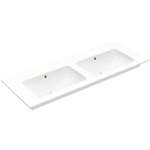Раковина Villeroy & Boch 4111 DJ R1 (1300х500) без отверствия, перелив, ceramicplus