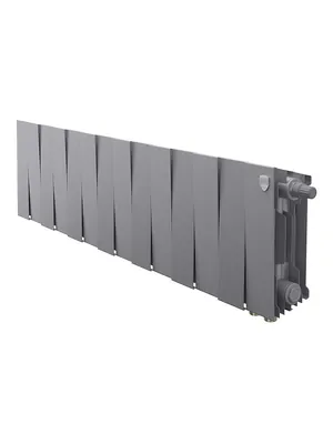 Радиатор биметалл, 14 секций ROYAL THERMO 200 Silver Satin VDR80, нижнее правое подк, НС-1506337