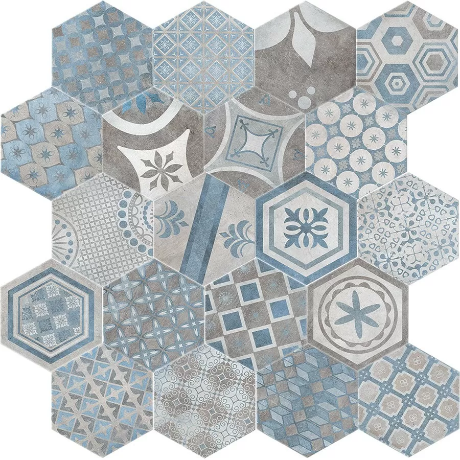 New Orleans Esagona French Quarter Bourbon Street 27.7X24 матовая