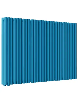 Радиатор стальной Empatiko V LR2 двухтруб 1072х536х122 27 сек НЗ.подкл, 3124Вт, Dreamy blue