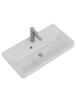 Раковина Dreja 70 11070-KL накладная, керамика, 700х160х370 белый