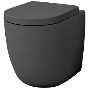 Унитаз напольный ArtCeram 360х520х420 безободковый, цвет: оливковый серый FLV0051500