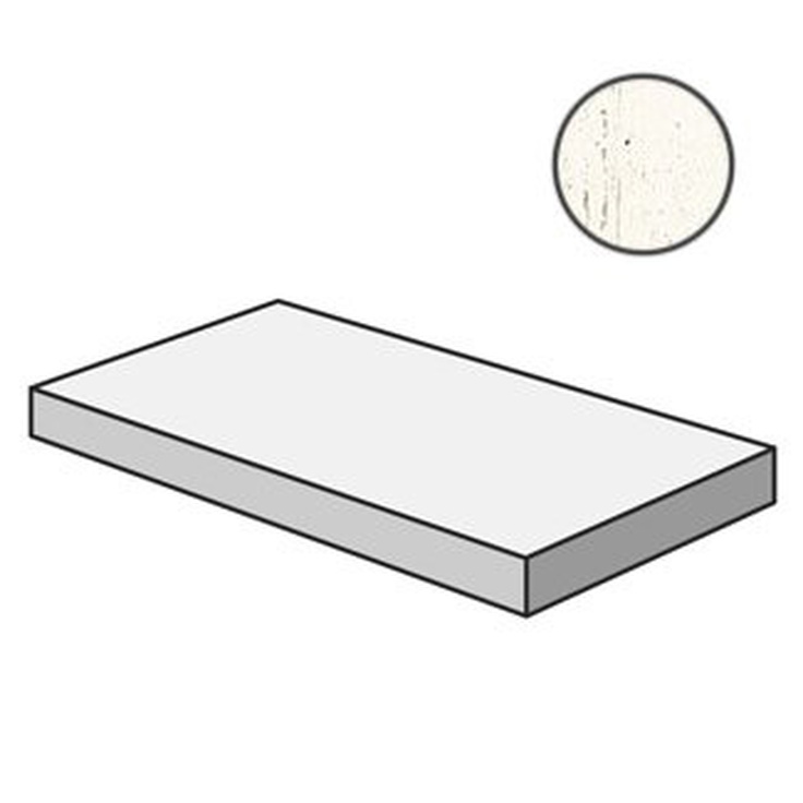 Sant Agostino Blendart CSAGASBT12 Gradone Angolare Sx Natur 33x120 матовая