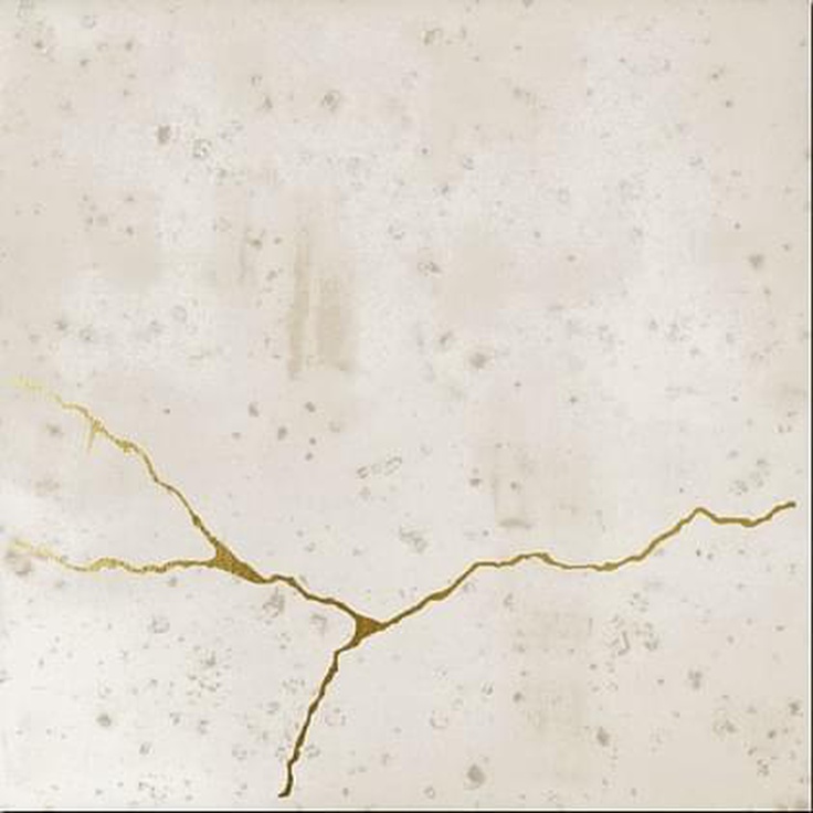 WOW Enso 120847 Kintsugi Ivory 12,5x12,5