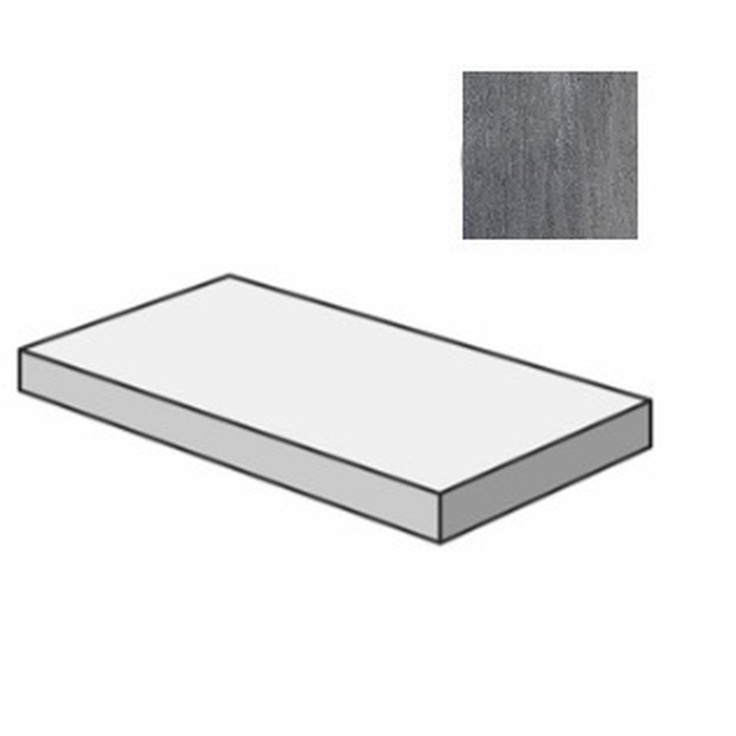 Sant Agostino Dripart CSAGSDCA12 Gradone Angolare Sx Calamine 33x120 матовая