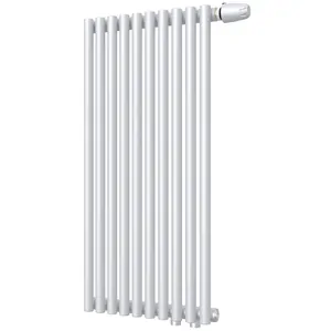 Радиатор стальной КЗТО 1-300 (334х351х55) 10 секций, 291 Вт, бок.подкл., белый