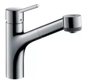 Смеситель Hansgrohe для кухни 170 вытяжной поворотный излив 2jet хром 32841000