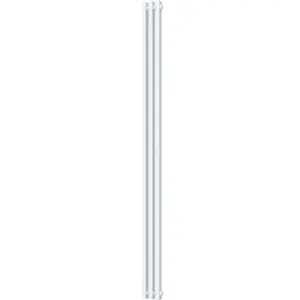 Радиатор КЗТО 50 V 1750-3 боковое подкл, белый муар