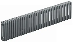 Радиатор стальной трехтрубчатый RIFAR 3018 - 40 секций, боковое подкл., титан