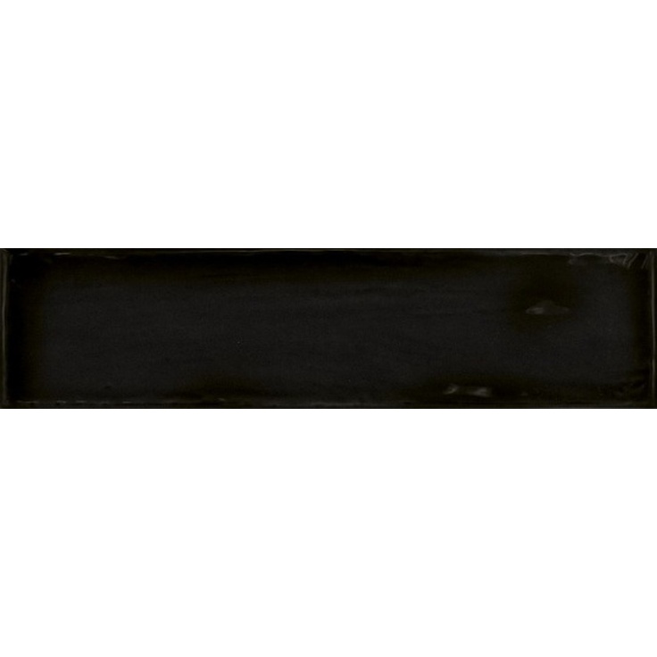 Equipe Cottage 22055 Bullnose Black Matt 7,5x30 матовая