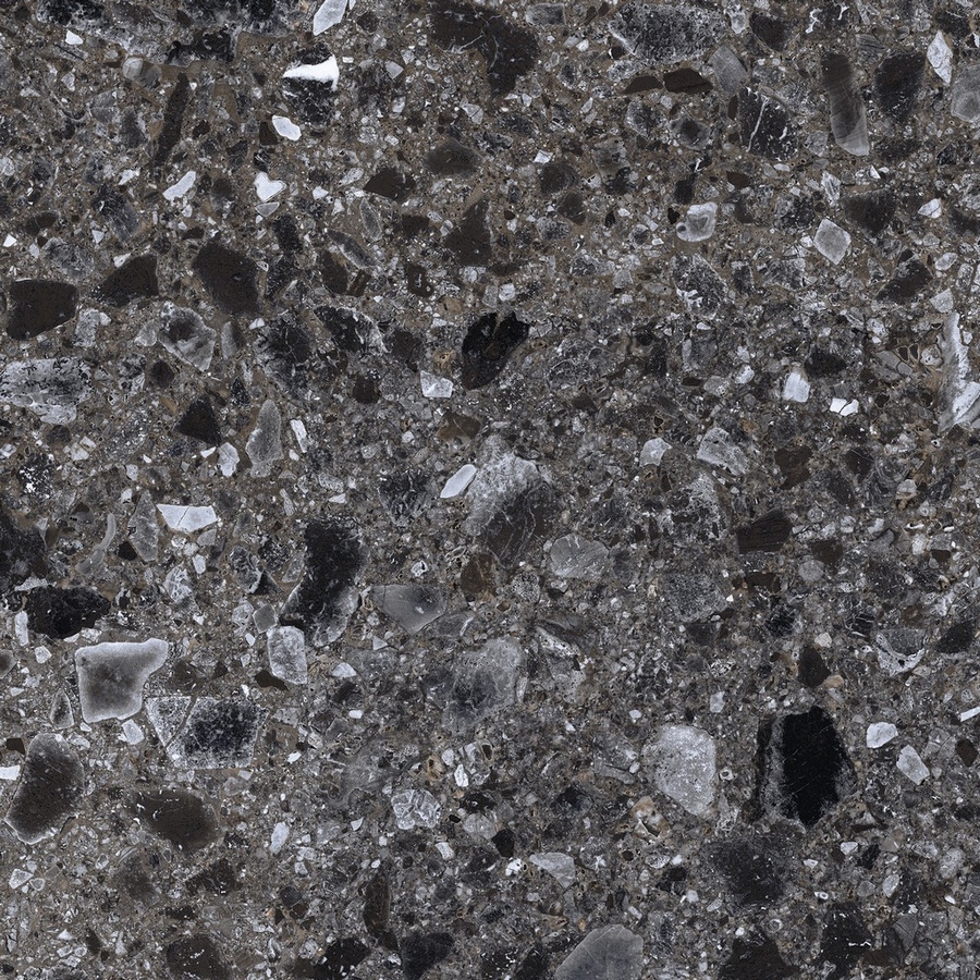 Terrazzo Dark Grey. 60X60 матовая