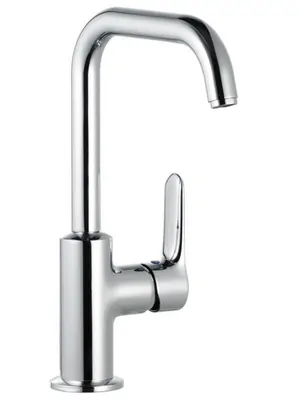 Смеситель KLUDI на умывальник, поворотный излив (хром) 320240575