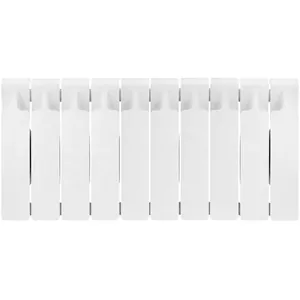 Радиатор биметаллический RIFAR 300 (365х800х90) бок. подкл, 10 секций, 1240 Вт, белый