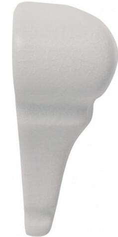 Earth Angulo Exterior Cornisa Ash Gray 6x2.7