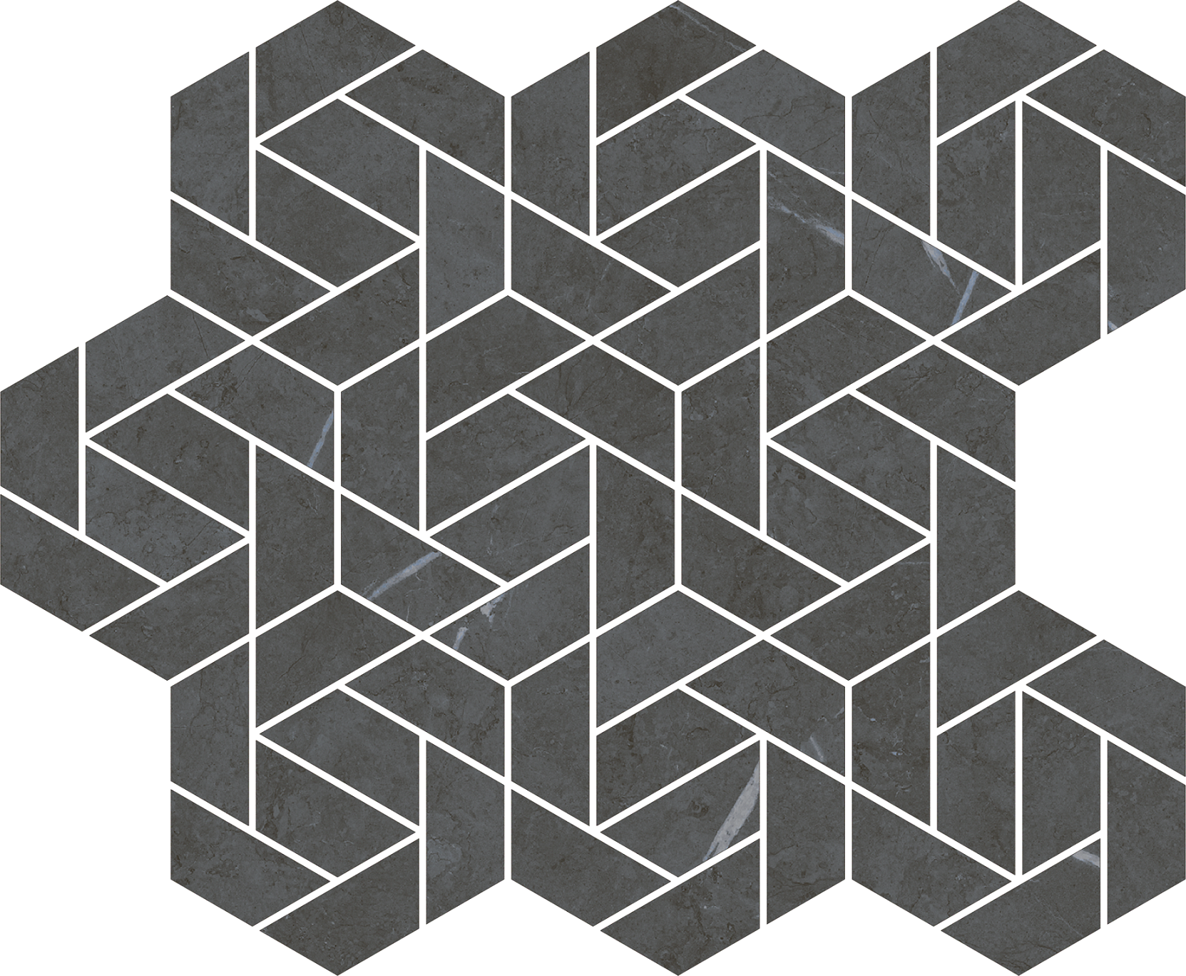 Metropolis Imperial Black Mosaico Icon 34.7X28.6 матовая