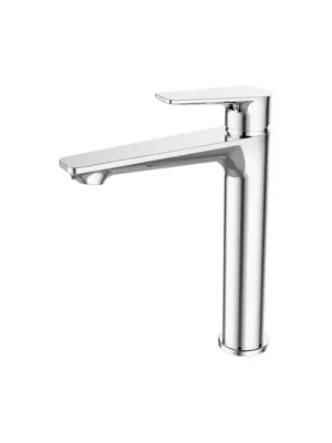 Смеситель для раковины BelBagno -LMC-CRM 200 мм,однозахватный,фиксированный излив,хром