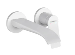 Смеситель Hansgrohe 75050700 для раковины, настеннный, скрытый монтаж, матовый белый