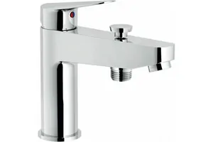 Смеситель NOBILI на борт ванны, однозахватный, с изливом, хром BS101118/10CR