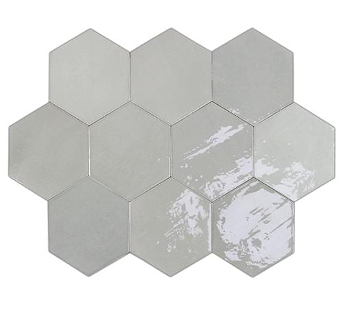 фон Zellige Hexa Grey 10.8x12.4
