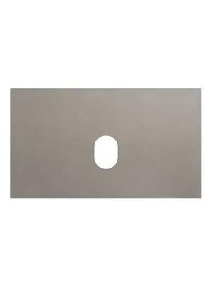 Столешница BelBagno (816x468х10) керамогранит, без отв. под смеситель, Cemento KEP-80-CEM-W0