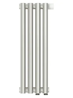 СУНЕРЖА Дизайн радиатор 500х180 (4 секц) нерж.сталь, EU50 левое/правое, 3/4", 00-0322-5004