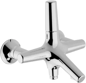 Смеситель для ванны/душа CISAL VI00013421 настенный, однозахватный, короткий излив, хром