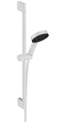 Душевой набор Hansgrohe Select 24160700 3jet Relaxation лейка, шланг, штанга 65см, мат.белый