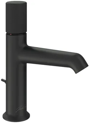 Смеситель Jacob Delafon для умывальника, однорычажный, донный клапан, черный E24323-BL