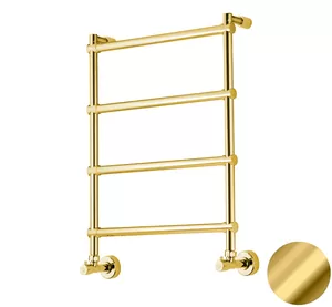 Полотенцесушитель водяной Margaroli 442-4 (720х435) золото, 4423704GON